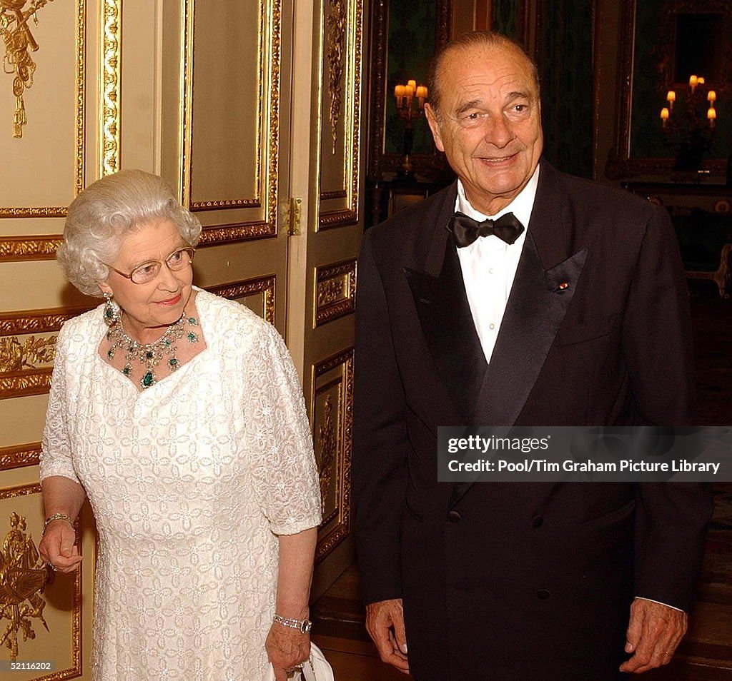 Queen And Chirac