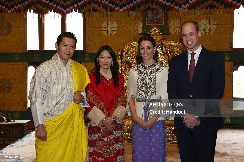 The Duke and Duchess Of Cambridge Visit India and Bhutan - Day 5