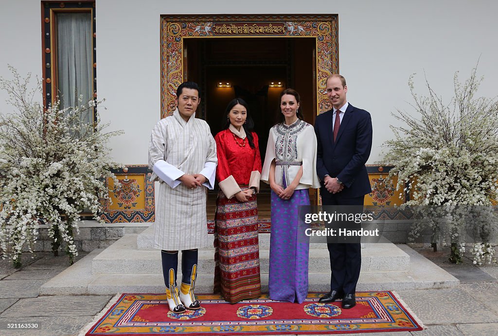 The Duke and Duchess Of Cambridge Visit India and Bhutan - Day 5