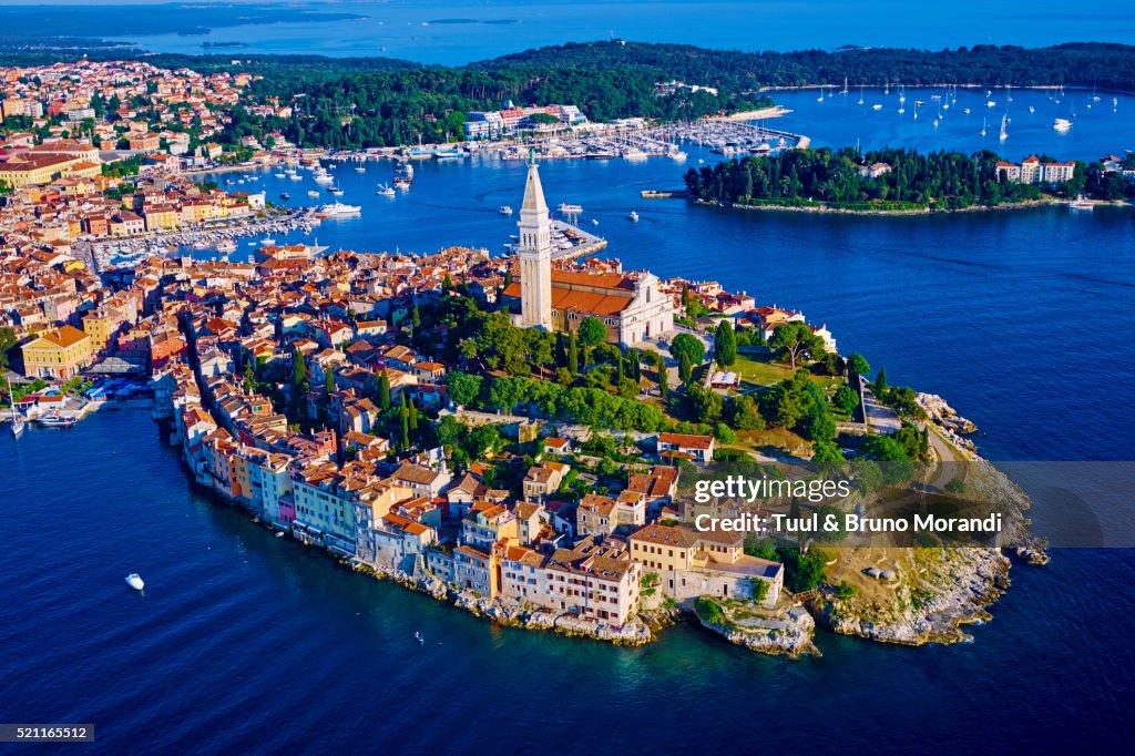 Croatia, Istria, old town of Rovinj