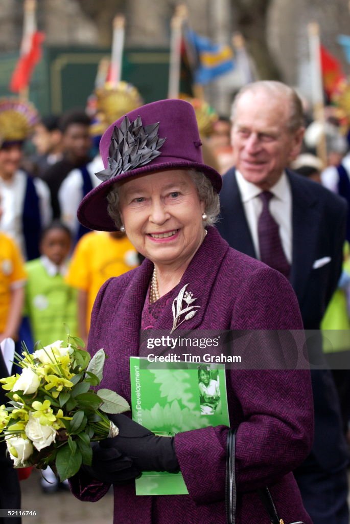 Queen Smiling Portrait