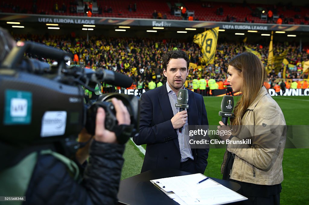 Liverpool v Borussia Dortmund - UEFA Europa League Quarter Final: Second Leg