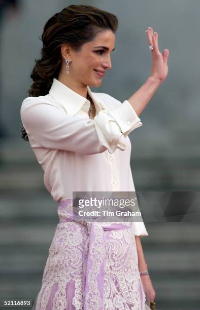 Queen Rania Of Jordan At The Spanish Royal Wedding