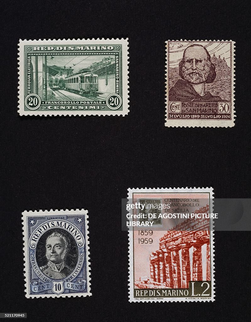 Postage stamps San Marino