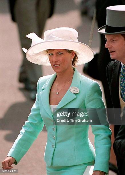 Sophie Rhys-jones At Ascot Races