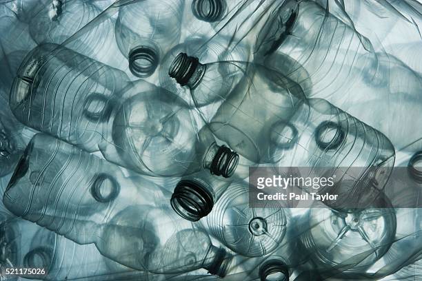 empty plastic bottles - recycling plastic stock pictures, royalty-free photos & images