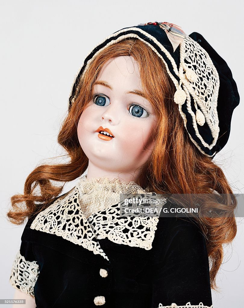 Doll No 1078 with dress and hat...