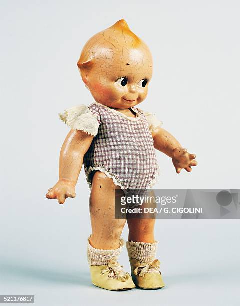 Bisque Kewpie doll, designed by Rose O'Neill. United States of America, 20th century. United States