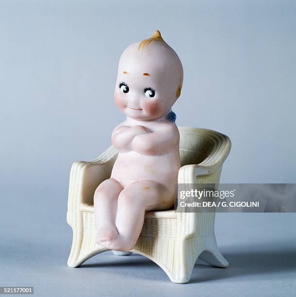 Celluloid Kewpie Governor doll, celluloid doll made by Kewpie. United States of America, 20th century. United States