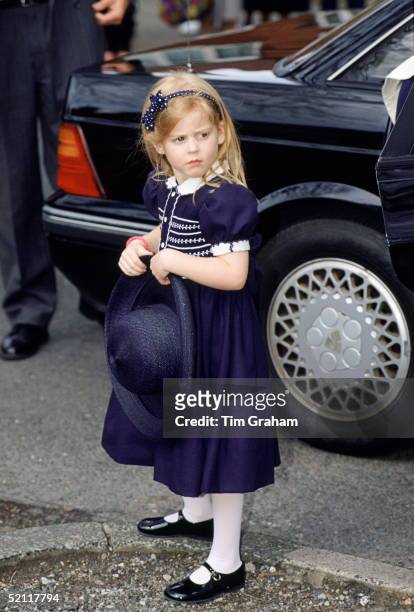 Princess Beatrice At The Wedding Of Her Nanny, Alison Wordley In Manchester