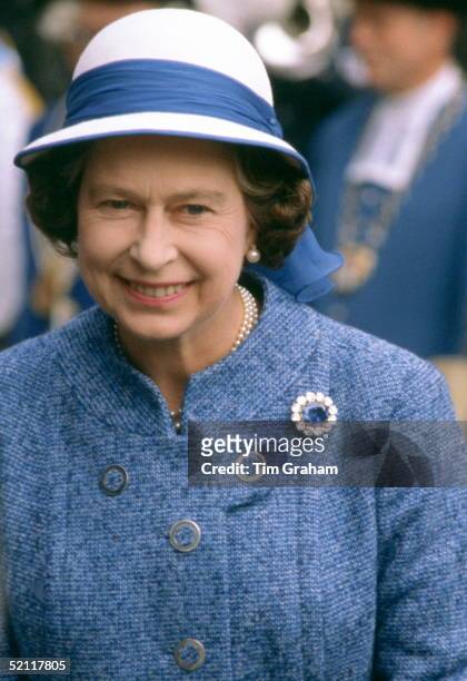 Queen Elizabeth II On An Official Visit To Switzerland 29 April - 2 May 1980