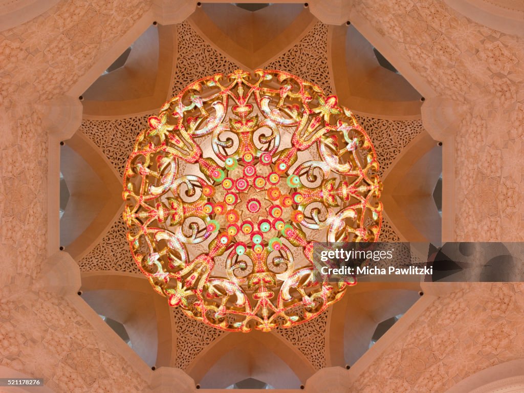 United Arab Emirates. Abu Dhabi. Sheikh Zayed Grand Mosque