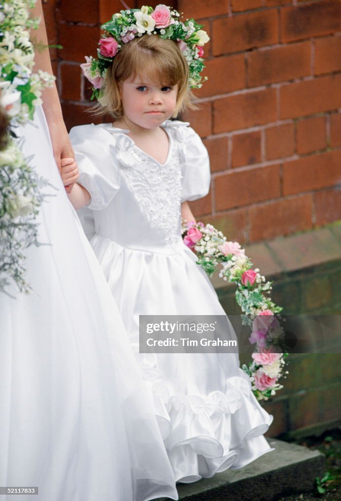 Princess Eugenie As A Bridesmaid At Her Old Nannies' Wedding. News ...