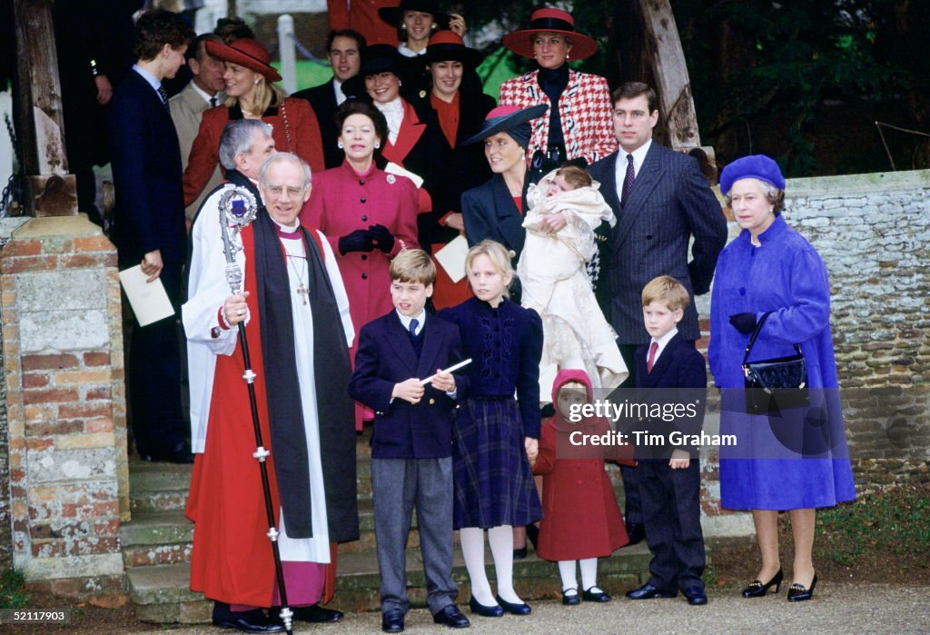 Eugenie Christening At Sandringham