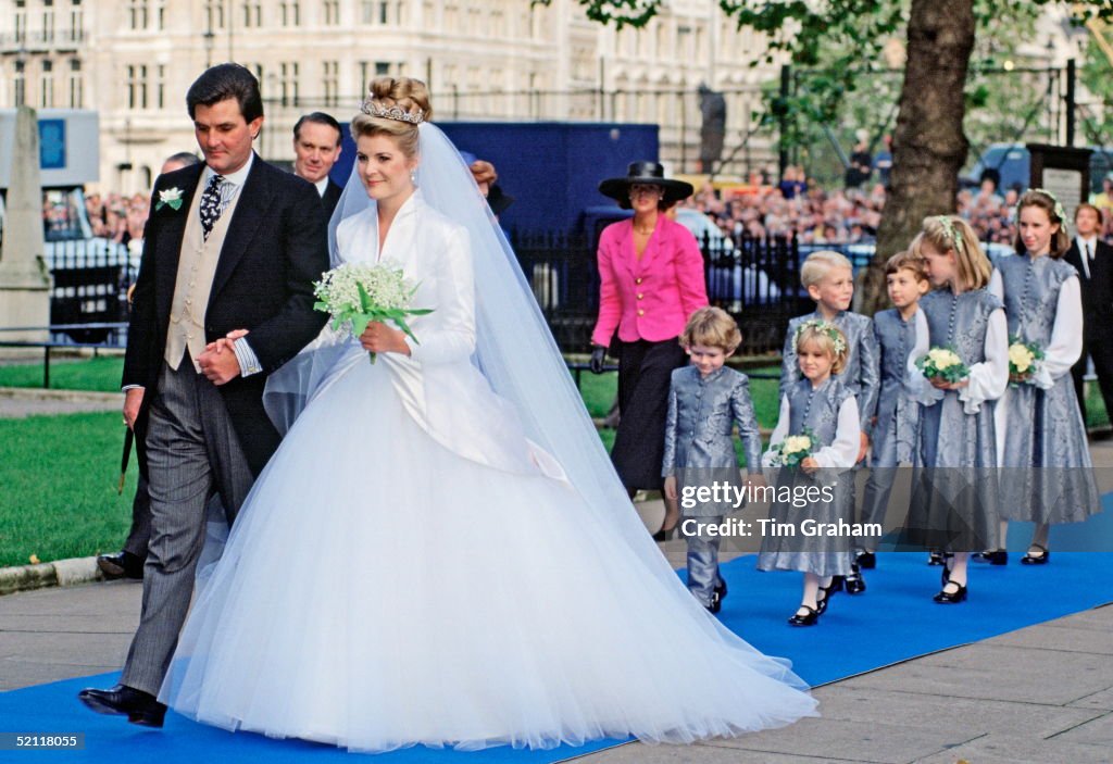 Viscountess Serena Linley Wedding