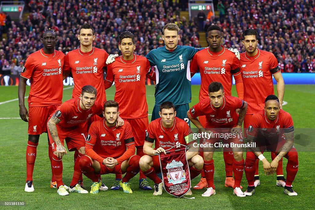 Liverpool v Borussia Dortmund - UEFA Europa League Quarter Final: Second Leg