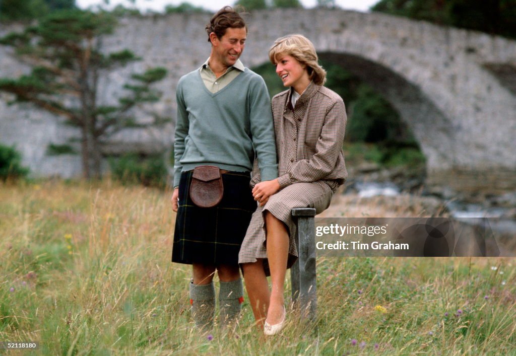 Charles And Diana On Honeymoon