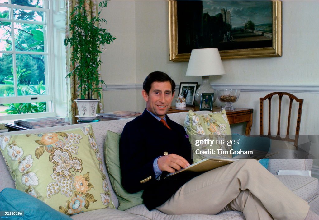 Charles At Home In Highgrove