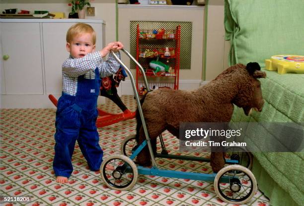 Prince Harry At Home In The Playroom At Kensington Palace