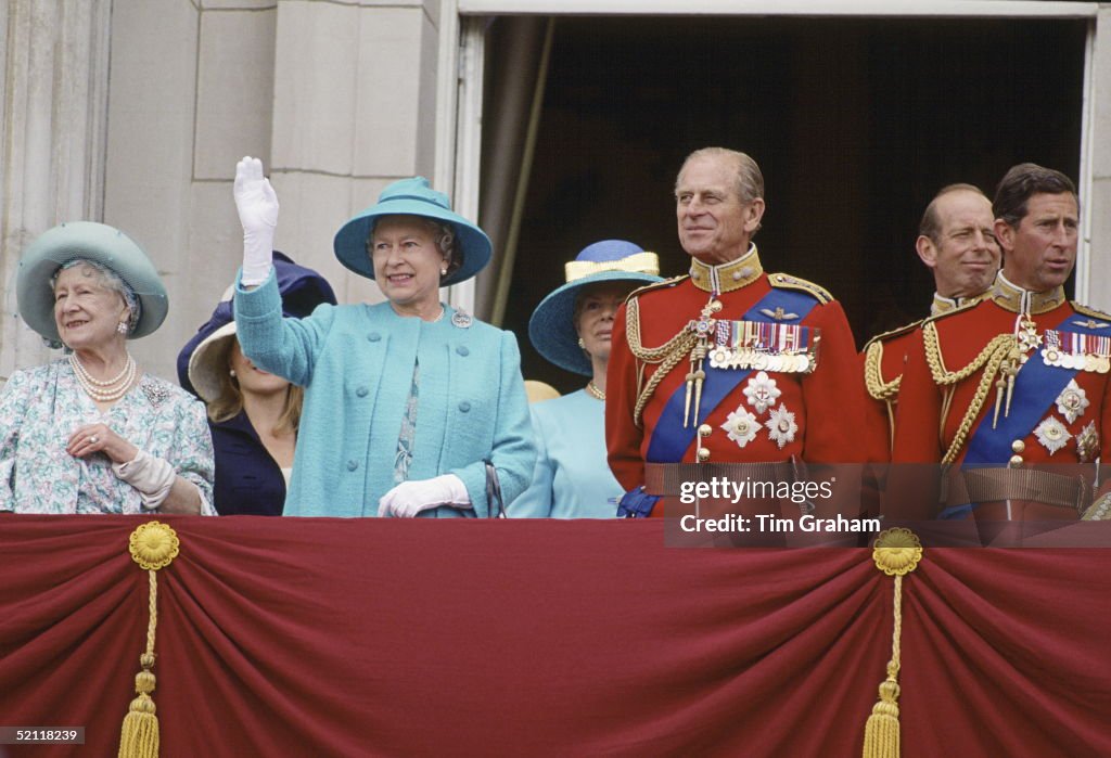 Queen And Philip And Duke Of Kent And Charles