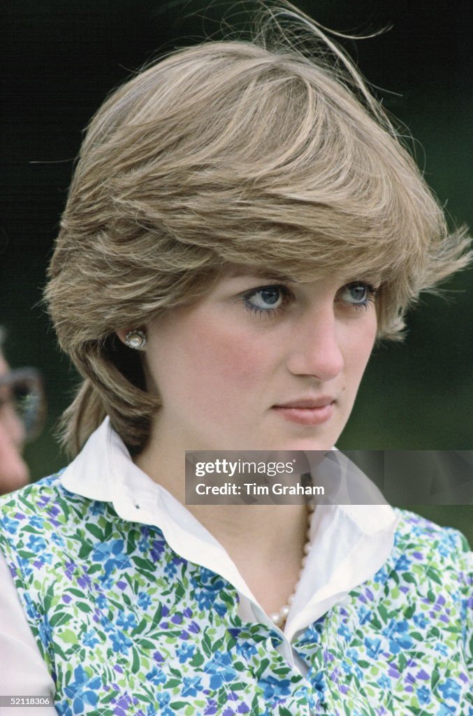 Lady Diana Spencer, Before Becoming Princess Diana, Watching A Polo ...