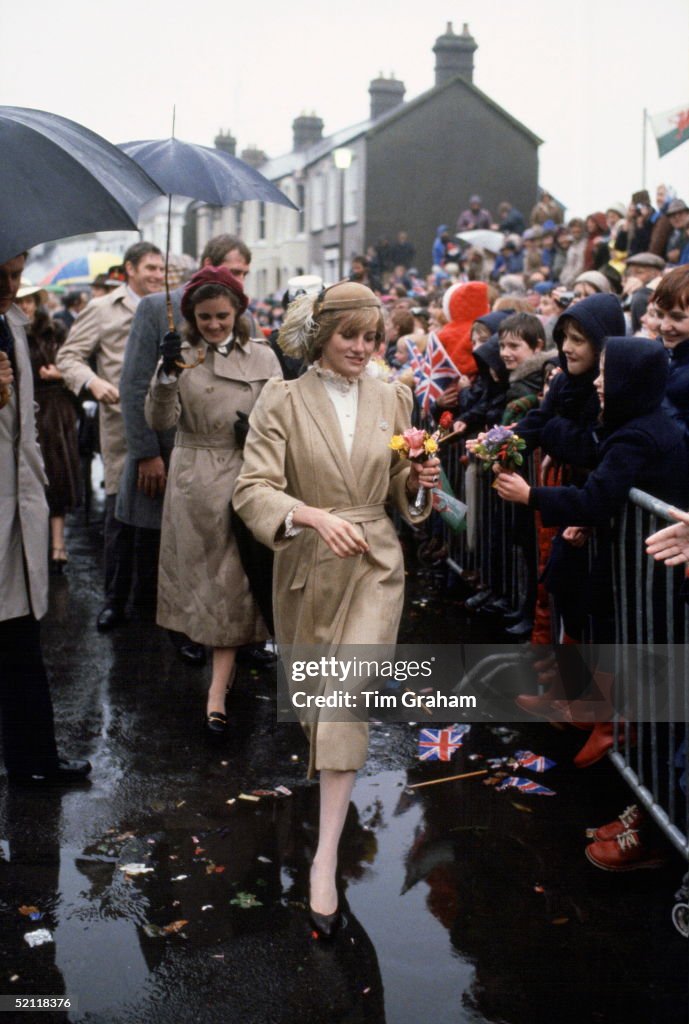 Diana Rainy Weather In Wales