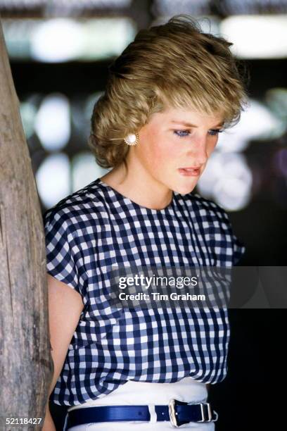 Princess Diana On Royal Tour Of Thailand