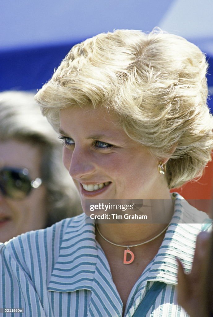 Diana In D Gold Necklace