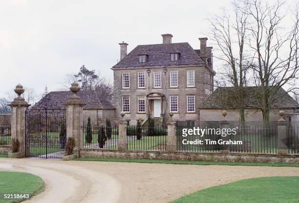 Nether Lypiatt Manor, Home Of Prince And Princess Michael Of Kent In Gloucestershire