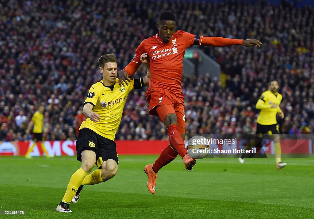 Liverpool v Borussia Dortmund - UEFA Europa League Quarter Final: Second Leg