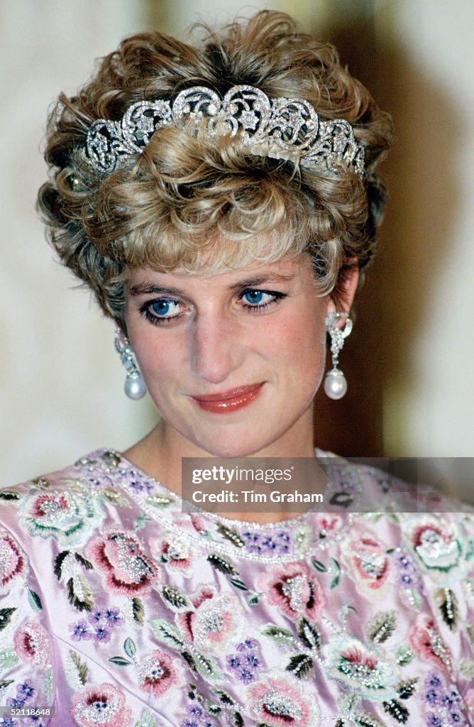 Princess Diana Banquet In Korea