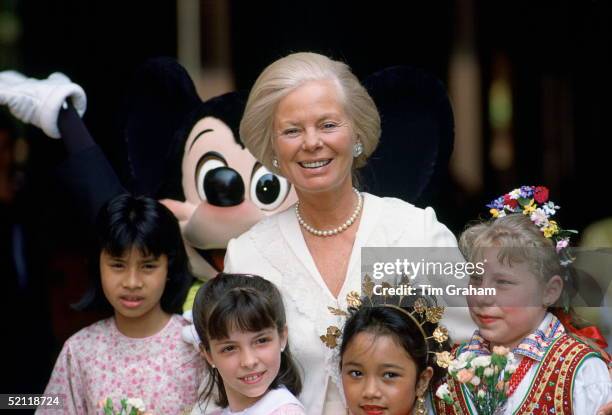 The Duchess Of Kent At The International Social Services Spring Fair