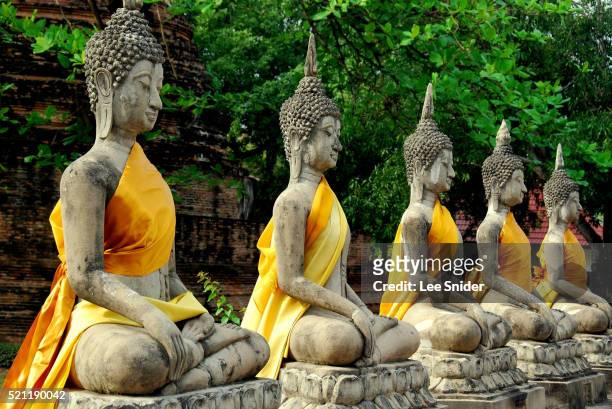 ayutthaya, thailand - human representation stock-fotos und bilder