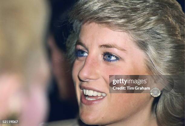 Princess Diana Attending The Bicentennial Of Australia During A Royal Tour In Sydney