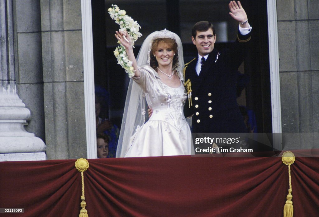 Andrew And Sarah On Wedding Day