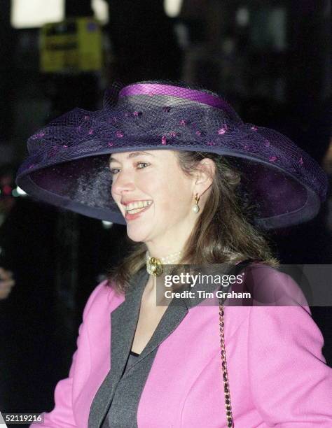 Tiggy Legge-bourke At The Wedding Of James Palmer-tomkinson