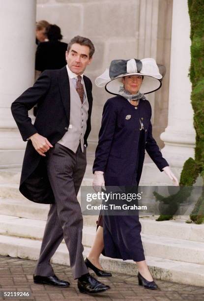 Prince Charles Bodyguard, Tony Parker, At The Wedding Of Santa Palmer-tomkinson.