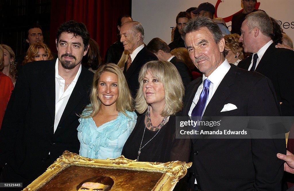 Actor Eric Braeden, Dale Gudegast, Stacey Gudegast and Christian... News Photo - Getty Images