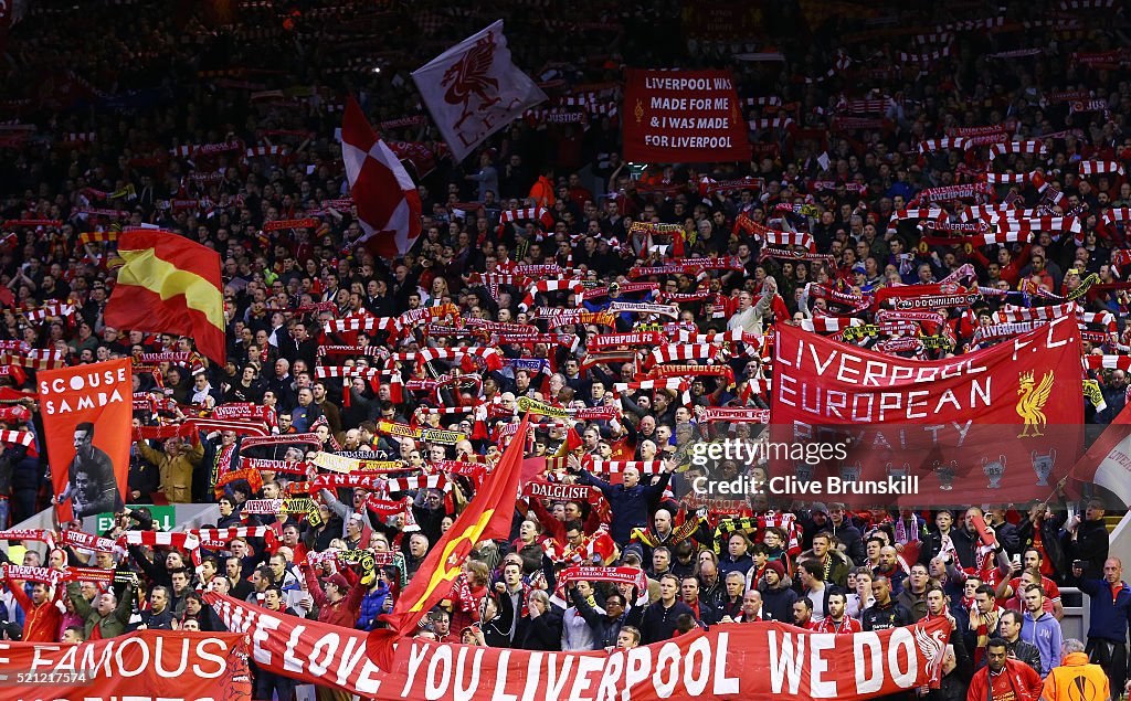 Liverpool v Borussia Dortmund - UEFA Europa League Quarter Final: Second Leg