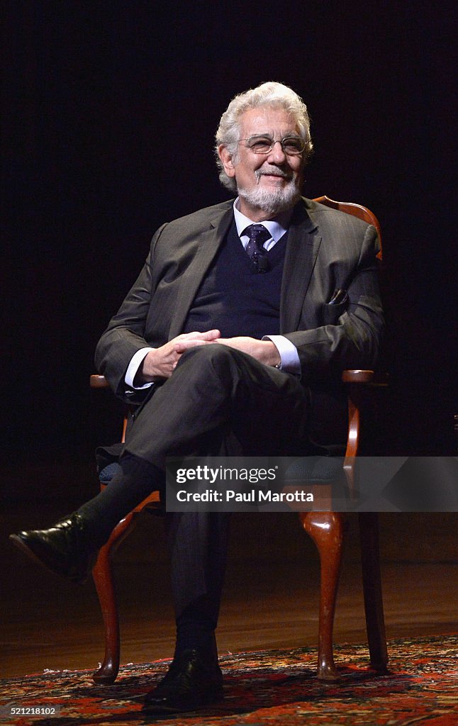 Placido Domingo In Conversation - Boston, MA