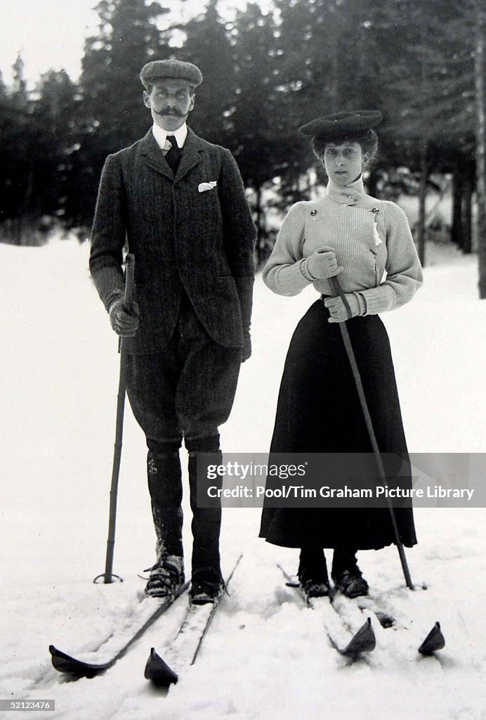 KING HAAKON AND QUEEN MAUD