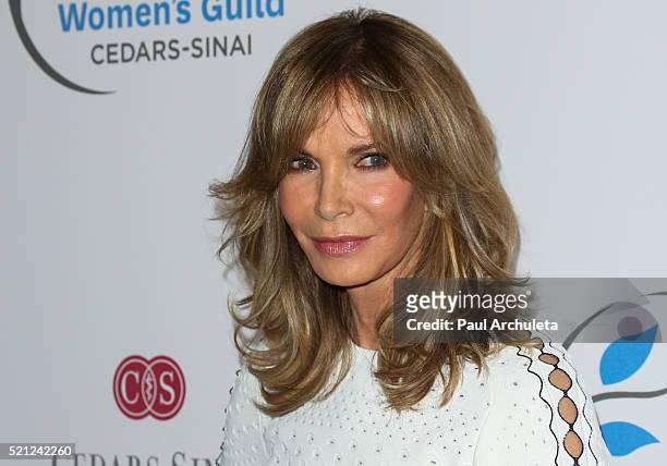 Actress Jaclyn Smith attends the 2016 Women's Guild Annual Spring Luncheon at the Beverly Wilshire Four Seasons Hotel on April 14, 2016 in Beverly...