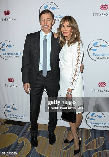 Actress Jaclyn Smith and her Husband Brad Allen attend the 2016 Women's Guild Annual Spring Luncheon at the Beverly Wilshire Four Seasons Hotel on...