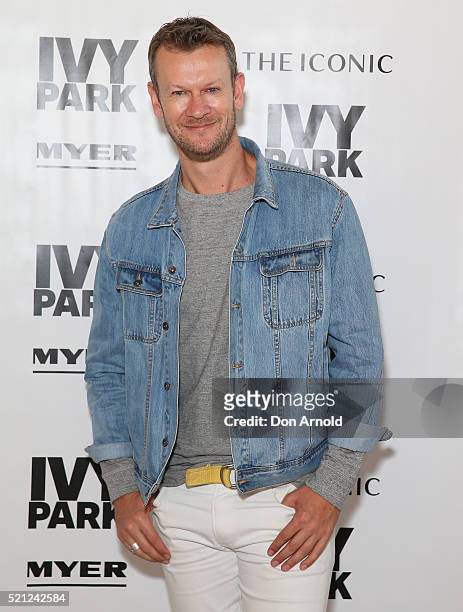Damien Woolnough attends the Australian launch of Ivy Park at Carriageworks on April 15, 2016 in Sydney, Australia.