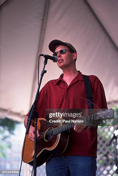 American Country musician Robbie Fulks performs onstage during Taste of Chicago, Chicago, Illinois, June 29, 2001.