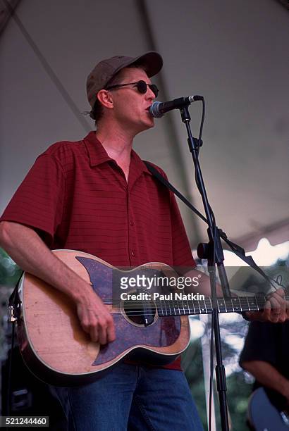 American Country musician Robbie Fulks performs onstage during Taste of Chicago, Chicago, Illinois, June 29, 2001.
