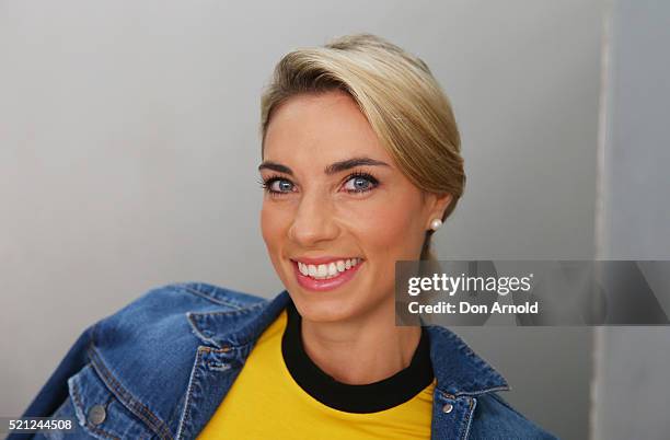 Lauren Hannaford attends the Australian launch of Ivy Park at Carriageworks on April 15, 2016 in Sydney, Australia.