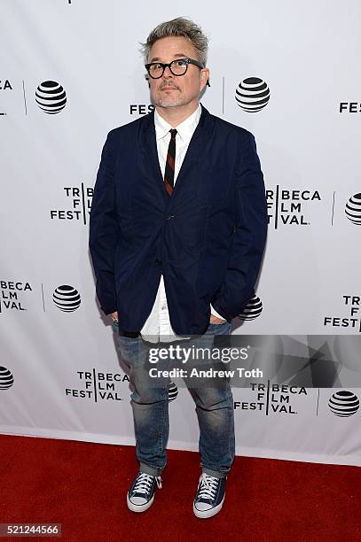 Andrew Kevin Walker attends "Nerdland" Premiere - 2016 Tribeca Film Festival at SVA Theatre on April 14, 2016 in New York City.