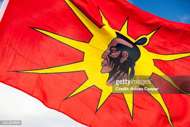 first nation canadians protest - fort mcmurray canada stock pictures, royalty-free photos & images