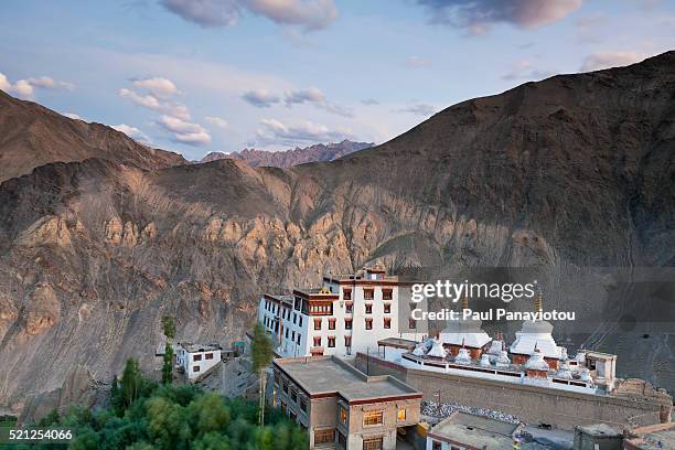 lamayuru gompa, lamayuru, ladakh, india - lamayuru monastery stock pictures, royalty-free photos & images